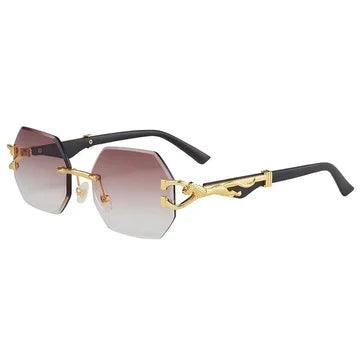 CARTIER GLASSES WITH PENTHER EDITION