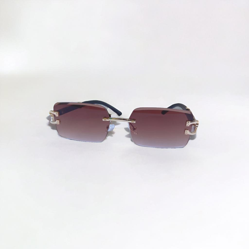 CARTIER SUNGLASSES  LEOPARD ADITION (BLACK& BROWN SHADED)