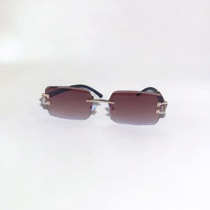 CARTIER SUNGLASSES  LEOPARD ADITION (BLACK& BROWN SHADED)
