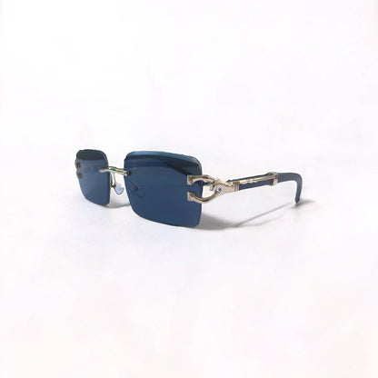 CARTIER SUNGLASSES  LEOPARD ADITION (BLACK& BROWN SHADED)